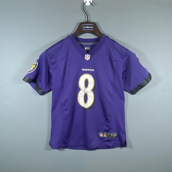 Nike Other - Nike Baltimore Ravens Lamar Jackson Jersey Mens Medium #8 On Field NFL Players